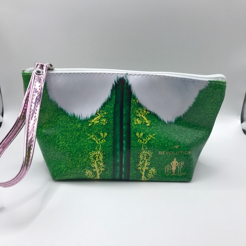 Revolution x Elf The Movie Cosmetic Bag Warner Bros Authentic NWT